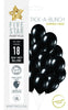 Sempertex Shimmer Black 30cm Latex  Balloon 18pk