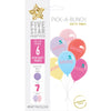 Seven Girl’s 7th Birthday 30cm 6pk Latex Balloons