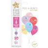 Ten Girl's 10th Birthday 30cm 6pk Latex Balloons