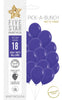 Sempertex Matte Purple 30cm Latex Balloon 18pk