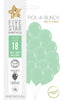 Sempertex Matte Pastel Green 30cm Latex Balloon 18pk