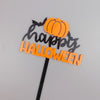 Happy Halloween Acrylic Cake Topper