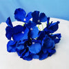 Royal Blue Hydrangea Artificial Flower Head