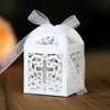 Christening Holy Communion Baptism Candy Chocolate Box Gift Box With Handle Bomboniere Table Decorations