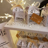 Christening Holy Communion Baptism Candy Chocolate Box Gift Box With Handle Bomboniere Table Decorations