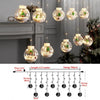Christmas Plastic Ball Lights With Christmas Tree