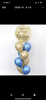 60cm Sempertex Latex Balloons - Reflex / Chrome Blue
