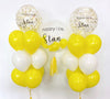 46cm Sempertex Latex Balloon - Matte Yellow