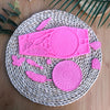 Dream Catcher Feather Butterfly Silicone Fondant Mould Set