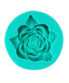 Small Single Rose Silicone Fondant Mould