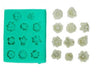 Small Flowers Assorted Silicone Fondant Mould