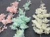 Hanging Cherry Blossoms Artificial Flowers White / Pastel Pink / Pastel Mint Blue