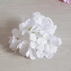 White Hydrangea Artificial  Flower Head