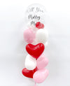 Personalized  Bubble With 8pcs Balloons Underneath