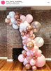 60cm Sempertex Latex Balloons - Reflex / Chrome Rose Gold