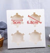 12 Holes Clear Cupcake Box