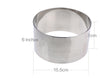 6 Inches Baking Mousse Ring Cake Ring Stainless Steel 8cm High