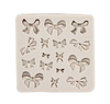 Mini Bow Assorted Silicon Fondant Cake Mould