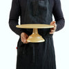 Pastel Peach Metal Cake Dessert Stand 12Inches 30cm