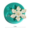 SNOW FLAKE Silicone Fondant Mould