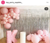 Matte Pastel Pink Jumbo 90cm Round Sempertex Latex Balloon Each