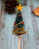 CHRISTMAS Tree 3D Cake Topper