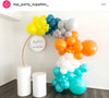 60cm Sempertex Latex Balloons - Matte Orange