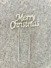 CHRISTMAS Diamond Cake Topper Cake Decoration