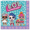 LOL Surprise Lunch Napkins 2ply 16Pack