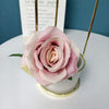 Rose Pink Artificial Rose Flower Head