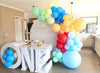 Matte Pastel Blue Jumbo 90cm Sempertex Latex Balloon Each