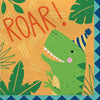 Dinosaur Large Napkins 16Pk