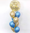 Personalized  Bubble With 8pcs Balloons Underneath