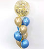Personalized  Bubble With 8pcs Balloons Underneath