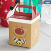 CHRISTMAS Santa / Deer Apple Dessert Gift Favor Paper Box