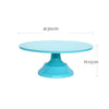 Pastel Blue Metal Cake Dessert Stand 12Inches 30cm