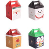 CHRISTMAS Santa / Deer Apple Dessert Gift Favor Paper Box