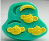 MONKEY BANANA Silicone Fondant/ Chocolate Mould