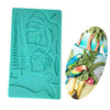 Turtle Leaf  Silicone Fondant Mould