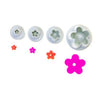 Plum Flower Plunger Fondant Cutter 4pcs