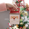 CHRISTMAS Santa / Deer Apple Dessert Gift Favor Paper Box