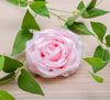 Pastel Pink Artificial  Rose Flower Head