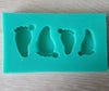 Baby Feet Silicone Fondant Mould