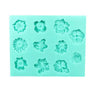 Small Flowers Assorted Silicone Fondant Mould