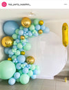 Matte Pastel Green Jumbo 90cm Sempertex Latex Balloon Each