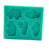 CAR SCHOOL Silicone Fondant/ Chocolate Mould