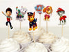 Paw Patrol Cupcake Paper Cake Toppers 24pk