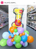 46cm Sempertex Latex Balloons - Matte Orange