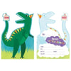 Dinosaur Party invitation 8Pk