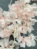 Hanging Cherry Blossoms Artificial Flowers White / Pastel Pink / Pastel Mint Blue